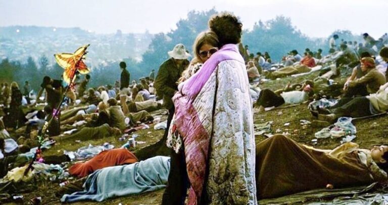 Couple At Woodstock
