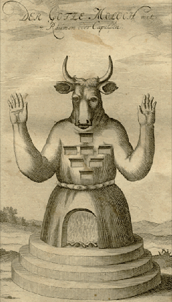 Meet Moloch, The Ancient Pagan God Of Child Sacrifice