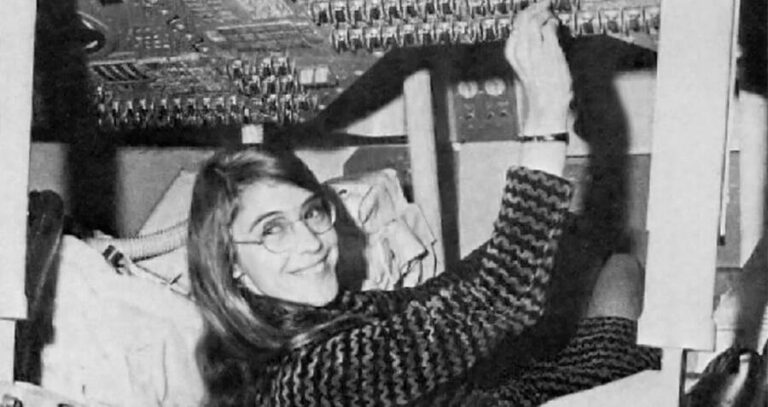 Margaret Hamilton Working In Eagle