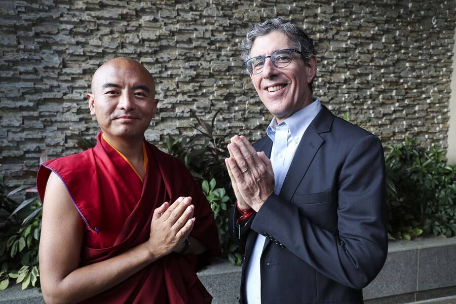 Rinpoche And Davidson