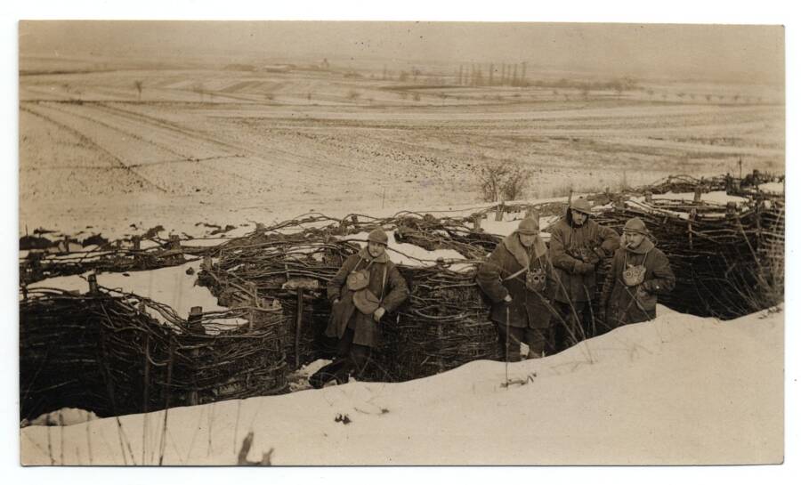 Trenches Of The Soldiers