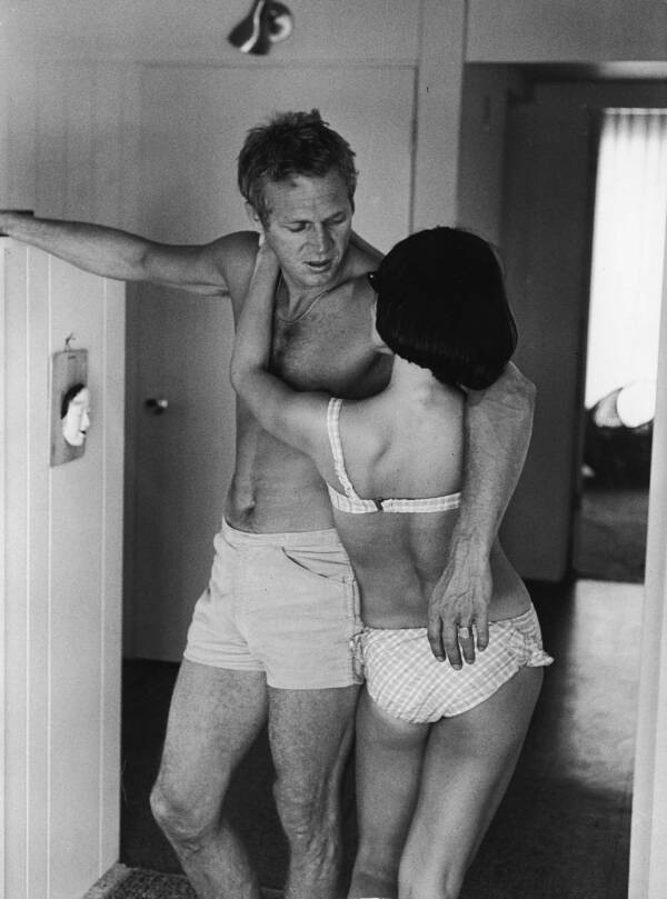 Steve Mcqueen And His Wife