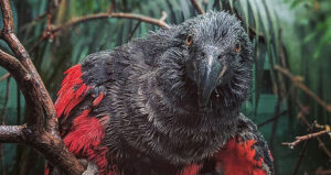 Wet Dracula Parrot Forward