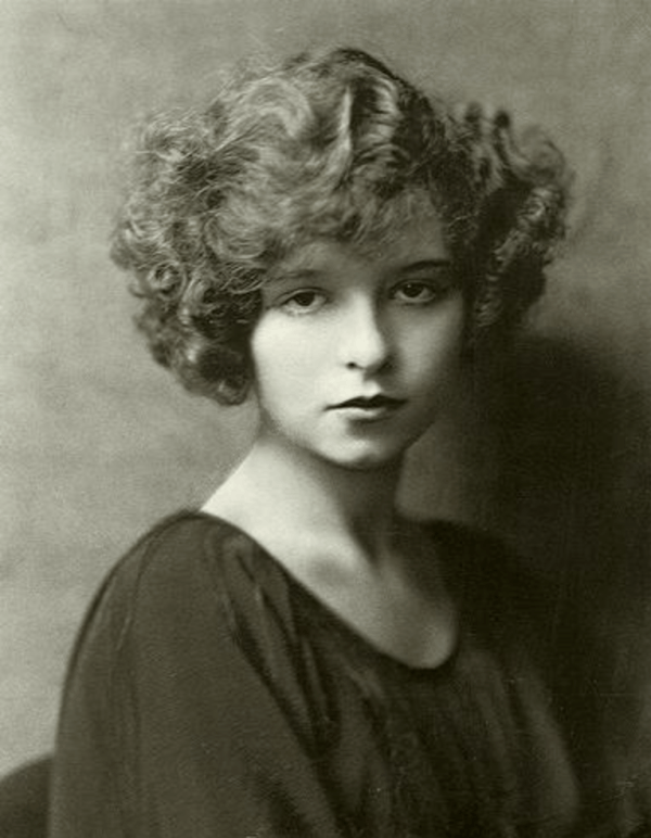 Clara Bow Portrait In Sepia Tone