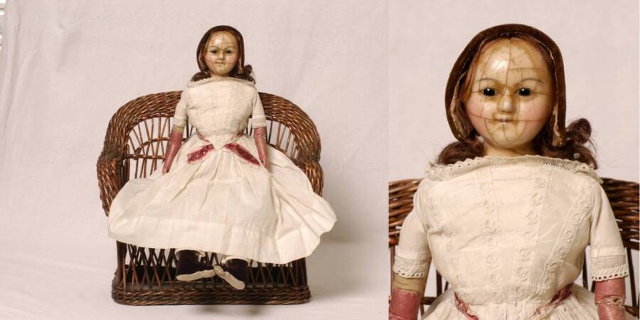 Cracked Doll From Chelmsford Museum