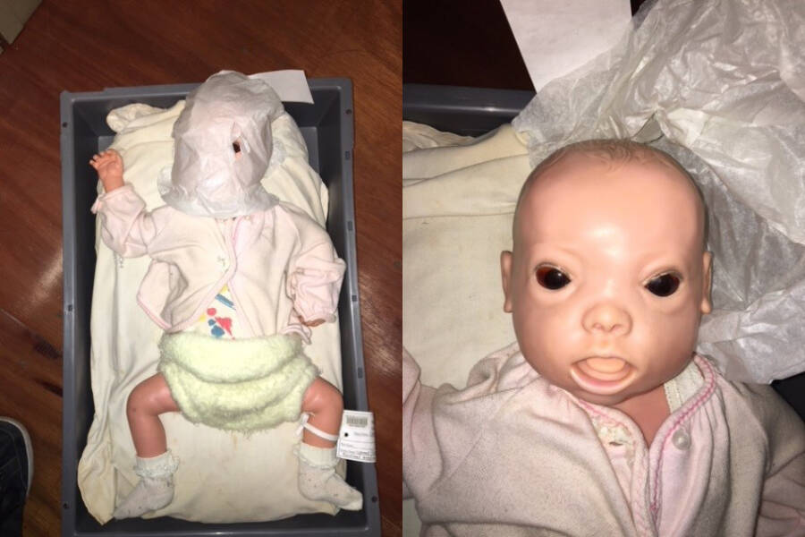 Creepy Baby At Museums Of Victoria Australia