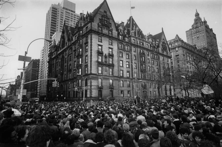 The Dakota After John Lennon's Death