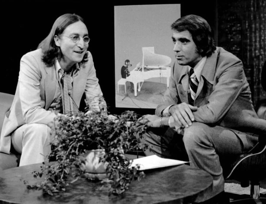 John Lennon And Tom Snyder