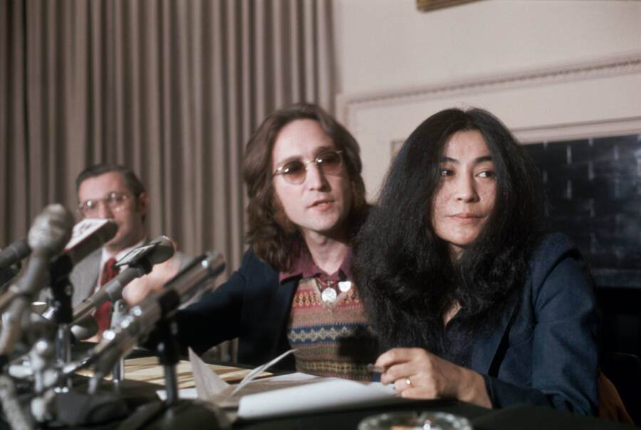 John Lennon And Yoko Ono