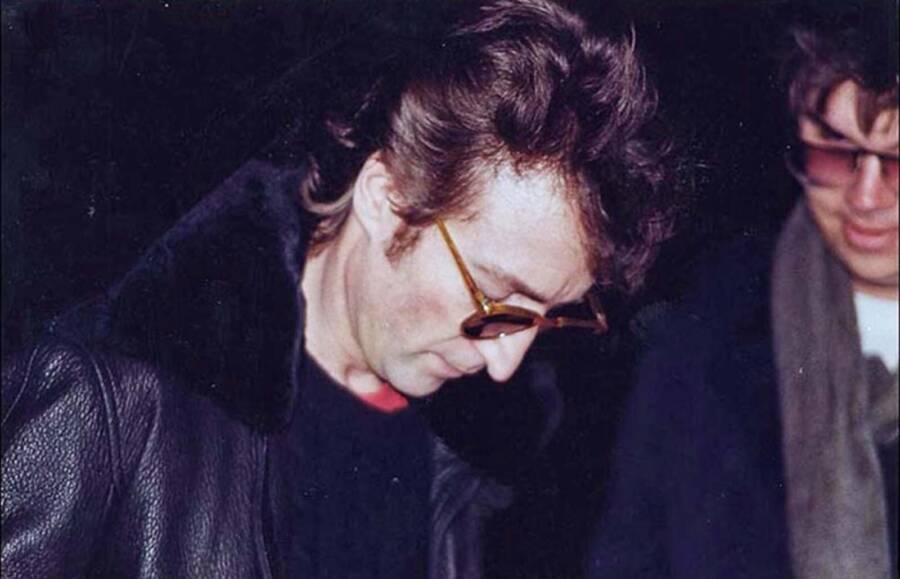 John Lennon And Mark David Chapman