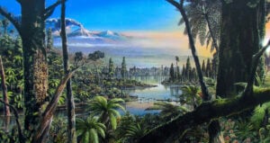 Painting Of Rainforest In Antarctica