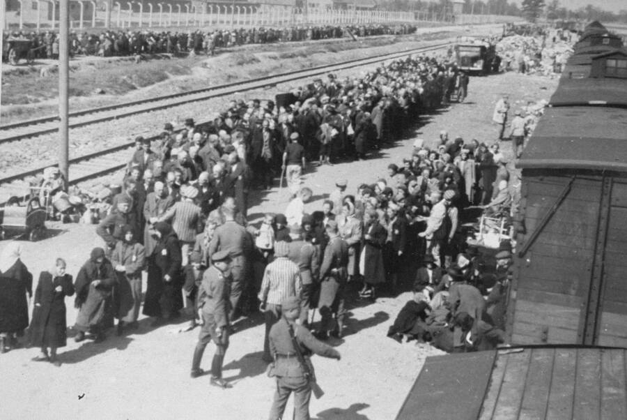 Rampe in Auschwitz-Birken