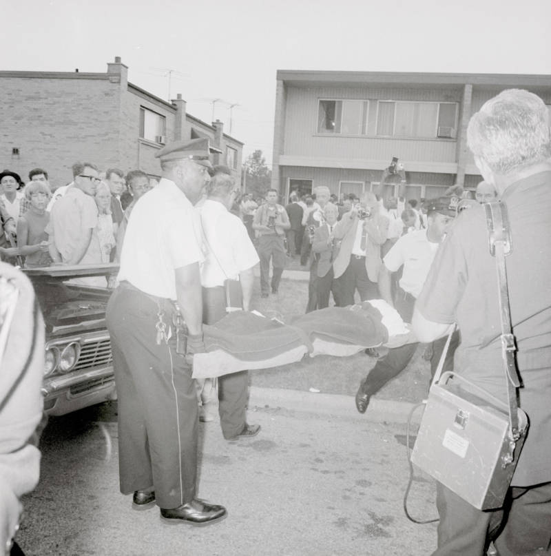 Richard Speck Victim On Gurney