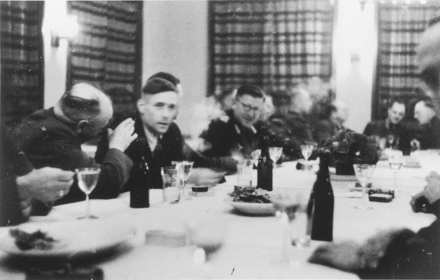 Abendessen für SS-Offiziere