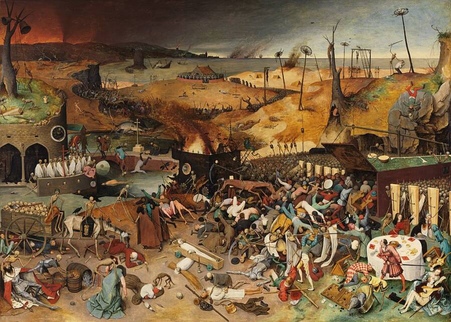 Painting of The Black Plague
