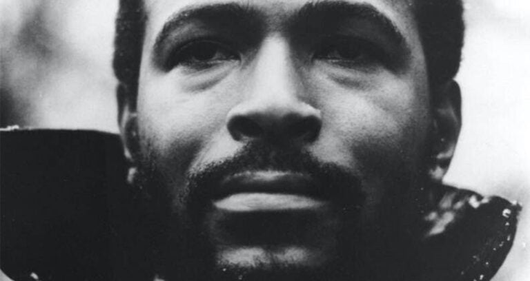 Closeup On Marvin Gaye In The Snow
