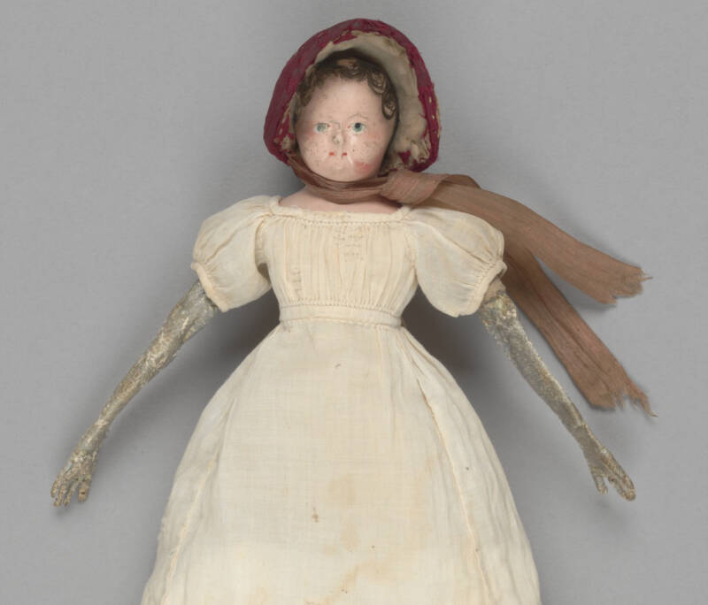 Doll From State Library Of Victoria Australia