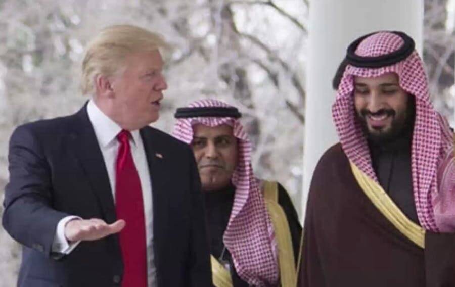 Donald Trump And Mohammed Bin Salman