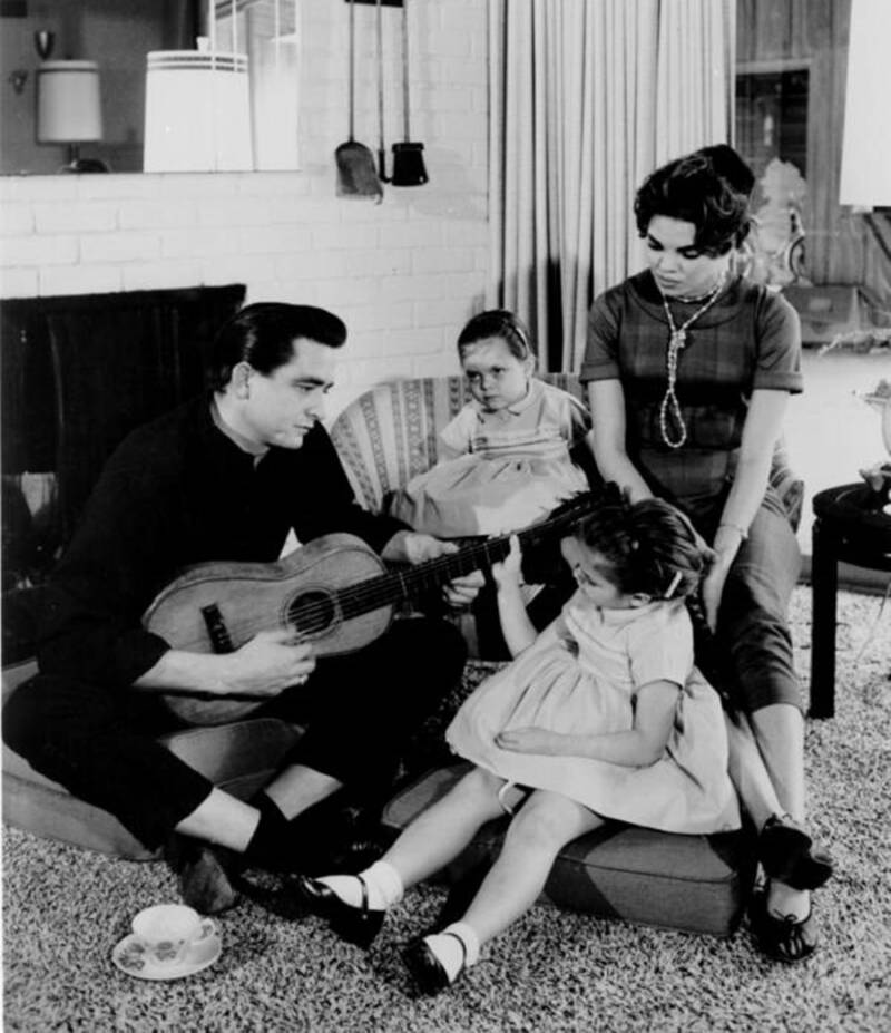 Johnny Cash And Vivian Liberto