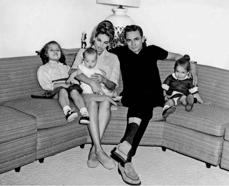 Johnny Cash And His Daughters