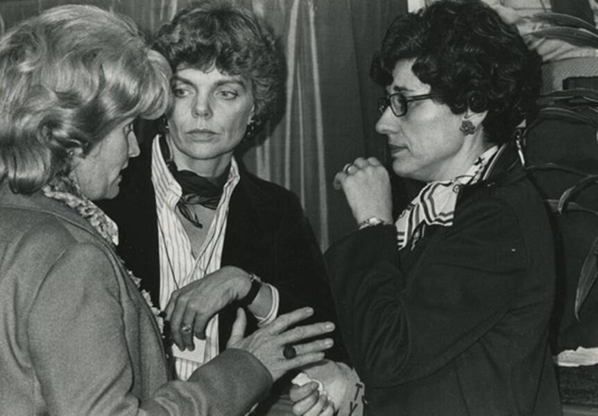 Margaret Heckler And Jill Ruckelshaus
