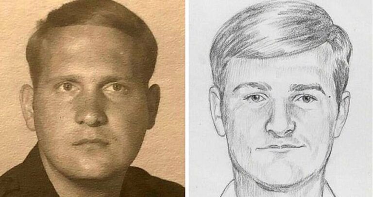Young Joseph James Deangelo And Suspect Sketch