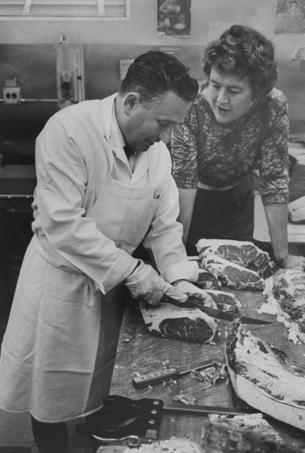 Julia Child And Her Butcher