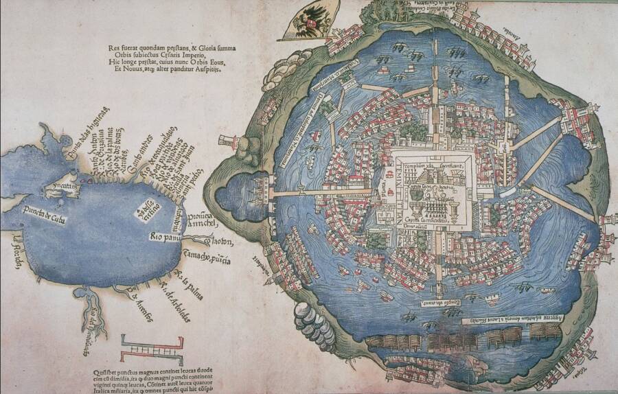 Mapa de Tenochtitlan