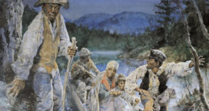 Painting Of Fugitive Slaves Featured