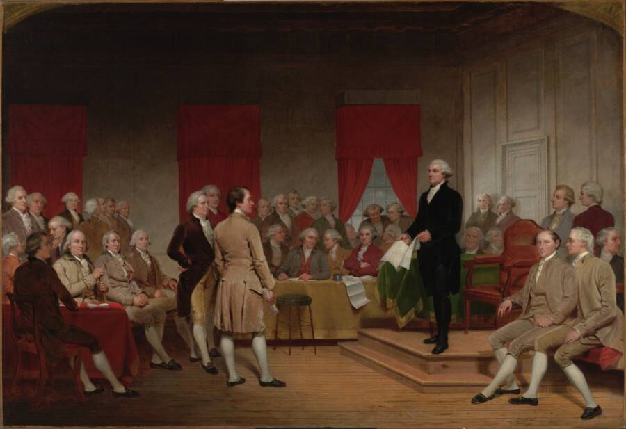 Painting Of The Constitutional Convention