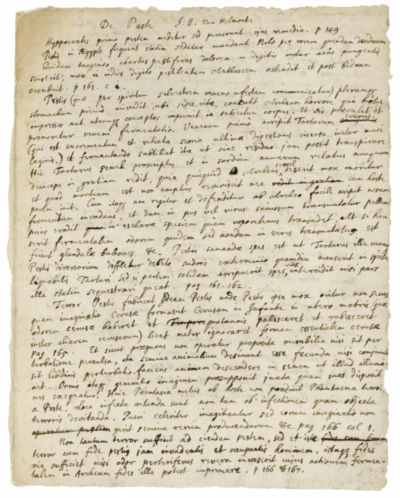 Toad Based Bubonic Plague Cure Notes Of Isaac Newton