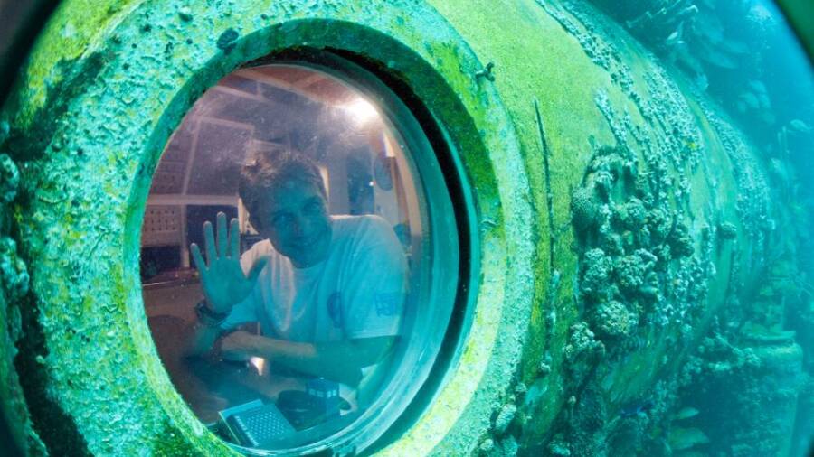 Fabien Cousteau In Aquarius