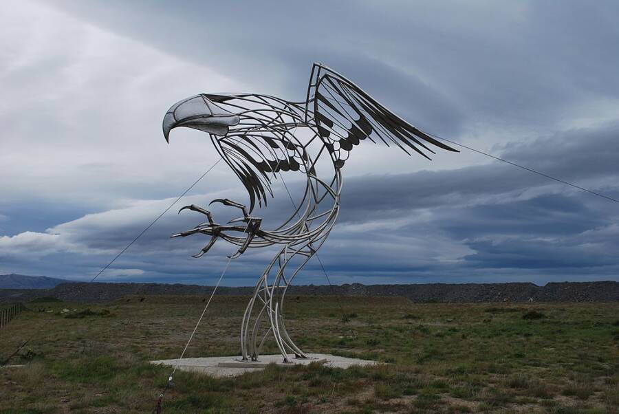 Haast Eagle Sculpture
