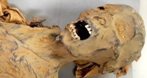 Mummy With Mouth Open