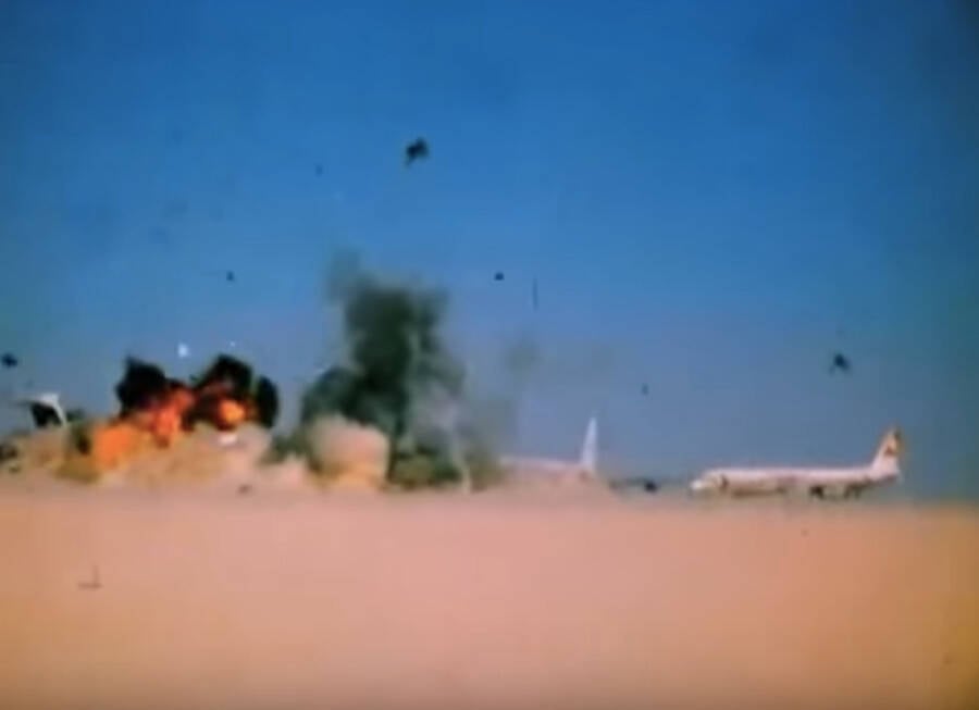 Planes Being Blown Up