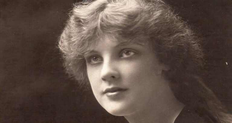 Portrait Of Actress Justine Johnstone