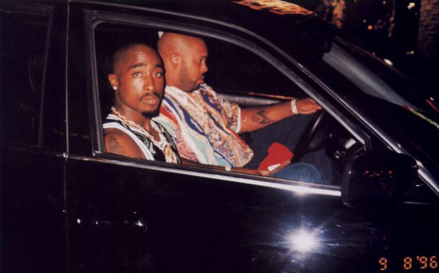 Tupac Shakur And Suge Knight In Las Vegas