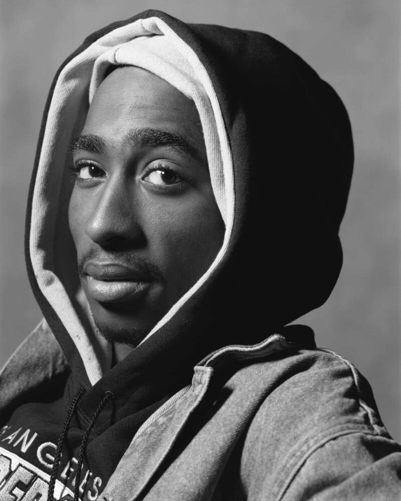 Tupac Shakur Headshot