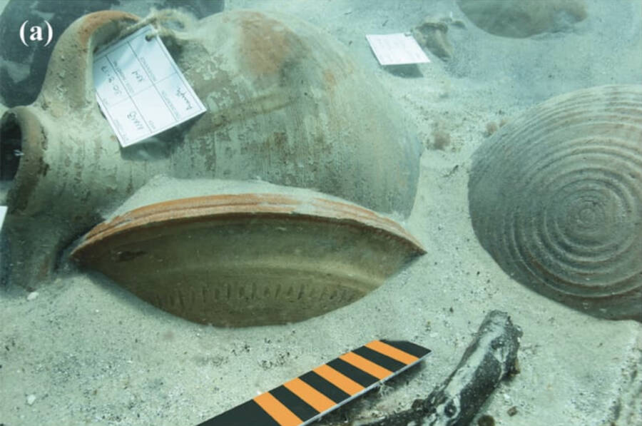 Amphorae From Byzantine Shipwreck