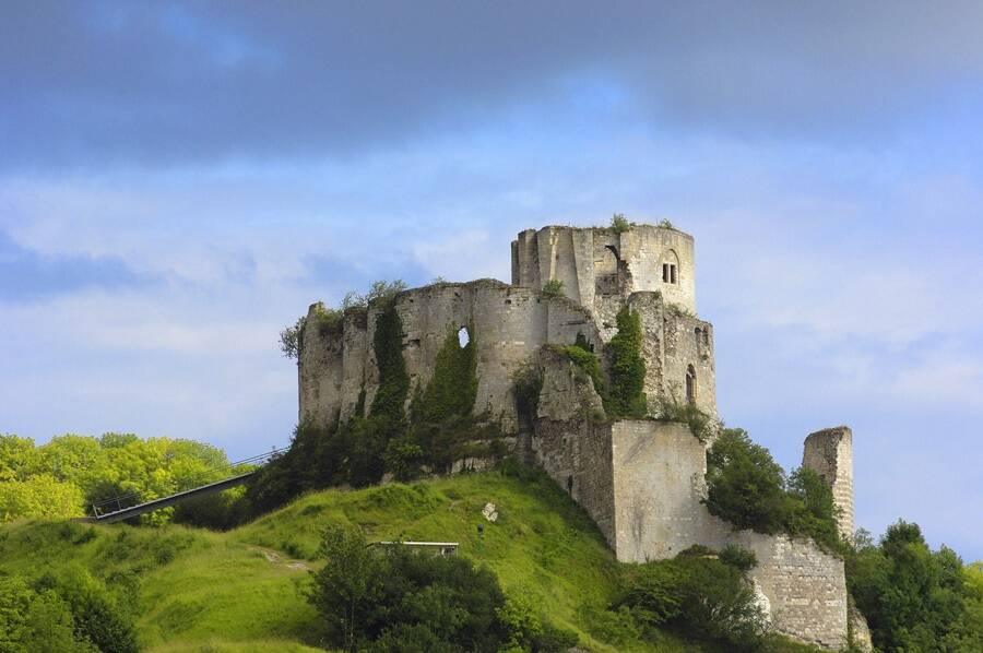 Château Gaillard On Hill