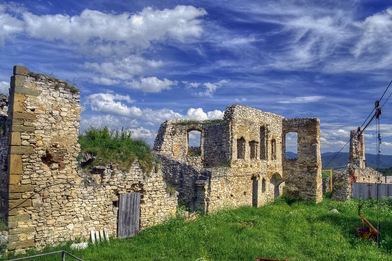 Inside Spiš Castle