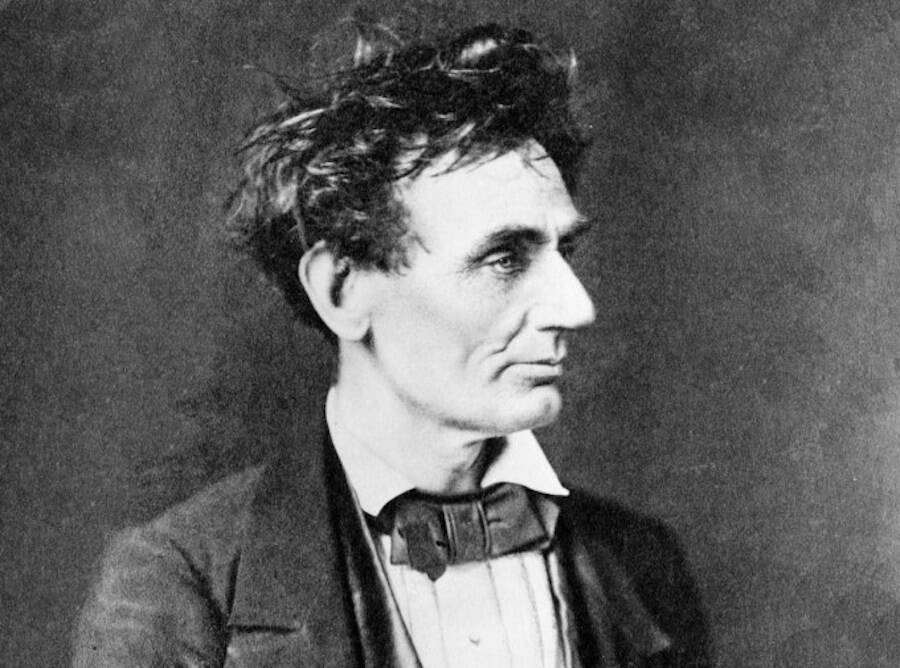 Abraham Lincoln With Tussled Hair