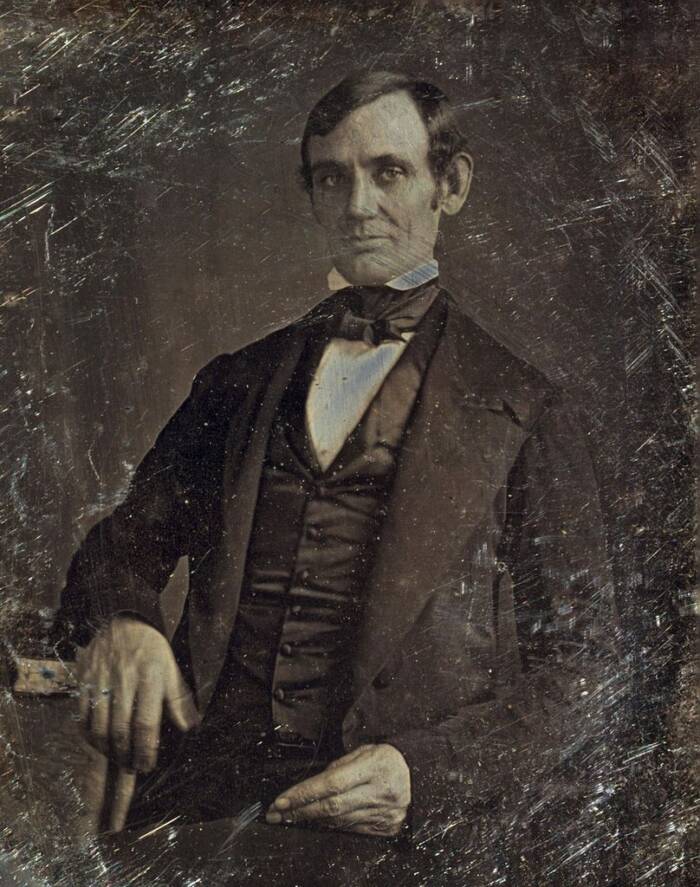 Early Photo Of Abraham Lincoln