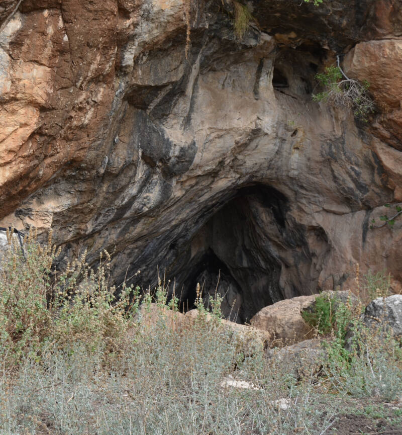 Entrance To The Cueva De La Dehesilla