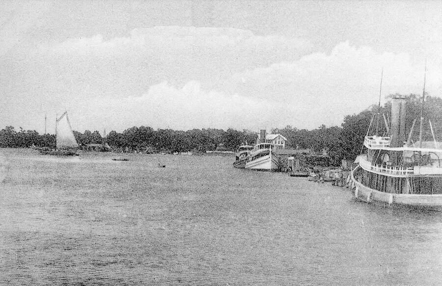 Pascagoula River In 1900
