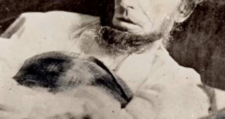 Abraham Lincoln On Deathbed