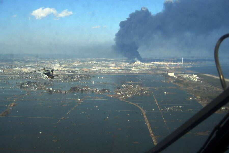 Aerial View Of Sendai