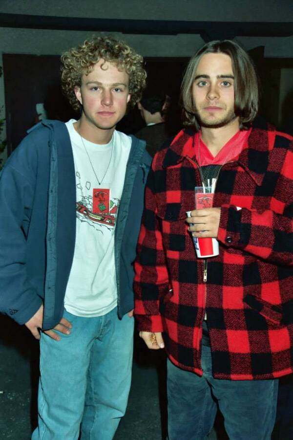 Devon Gummersall And Jared Leto