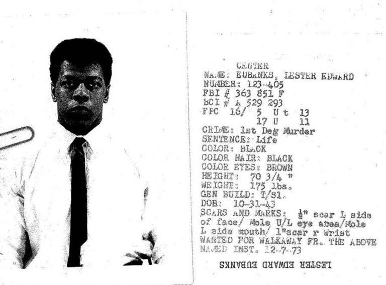 How Lester Eubanks Has Remained A Fugitive For 50 Years