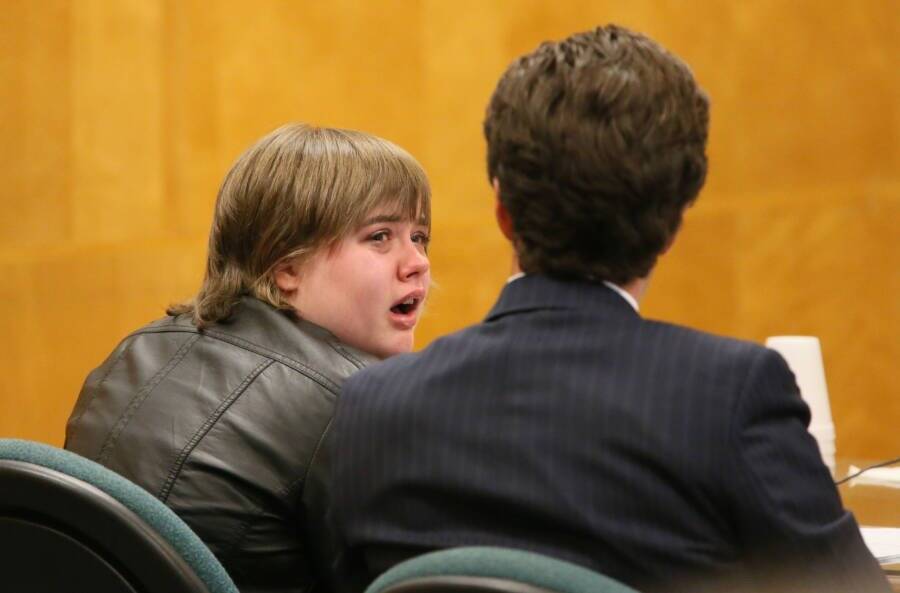 Morgan Geyser Crying In Court